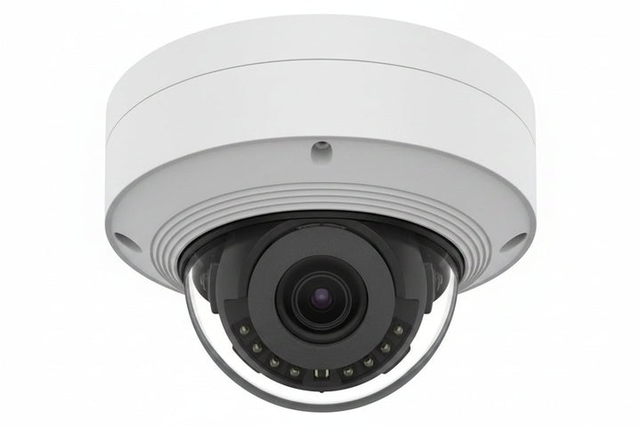 Hanwha ANO-L6082R A-Series 2MP WDR IR Bullet IP Camera, 3.3-10.3mm Motorized Varifocal Lens, White