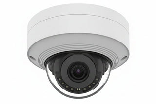 Hanwha QNV-C8011R Q-Series 5MP AI IR Mini Vandal Dome Camera 3.0mm Fixed Lens, White