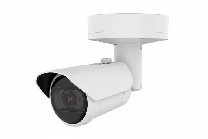 Hanwha XNO-A8084R 5MP WN9 AI IR Outdoor Vandal Bullet IP Camera, 2.8x Zoom, 3.3-9.3mm Motorized Varifocal Lens