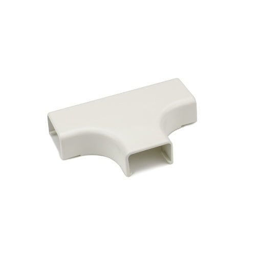 HellermannTyton TSR1FW-21-1 3/4-Inch Cable Raceway Tee Cover, Office White