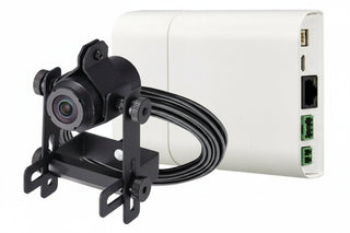 Hanwha XNB-H6240A X-Series 2MP Network ATM Camera Kit with 1.5m Cable, 2.4mm Fixed Lens, Ivory
