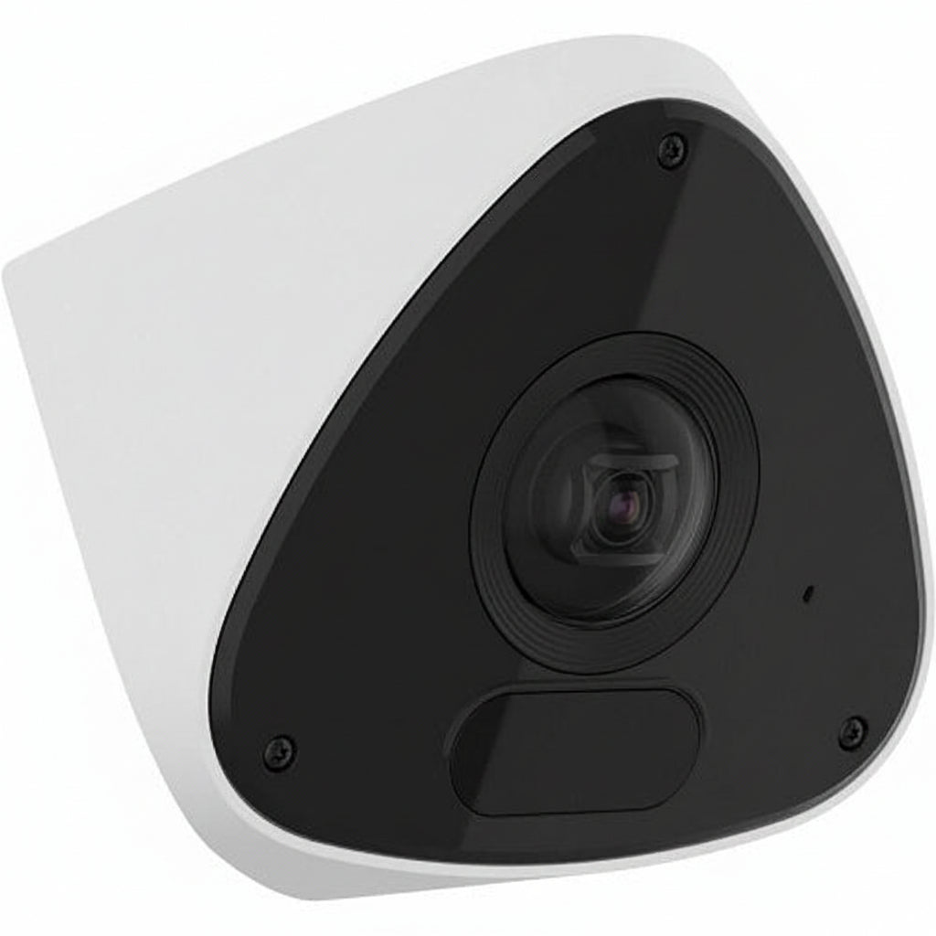Hanwha TNV-C7013RC 3MP AI Corner Mount Camera 2.39mm Fixed Lens, White