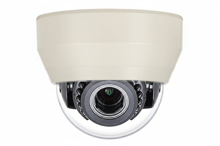 Hanwha SCD-6085R HD+ Series 2MP Analog IR Dome Camera, 3.2-10mm Varifocal Lens