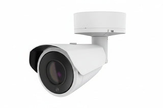 Hanwha PNO-A9311RLP 4K AI Bullet Camera, 6.91-214.7mm Varifocal Lens, 31x Optical Zoom, IR 70m, White