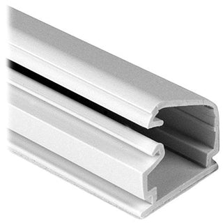 HellermannTyton TSR1W-6A 0.75-Inch One-Piece Surface Raceway, 6-Foot Lengths, PVC, 120-Foot Carton, White