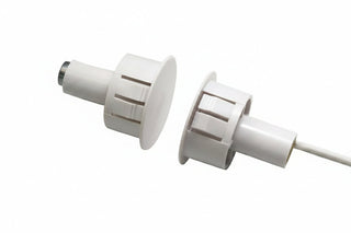GRI GI-E18012 180 Series 3/4" Steel Door Recessed Switch Set, Standard Gap, 10W, 200VDC, 0.40 Amp, Closed Loop, N/O, A, and U.L. 10C Fire Rated, Brown