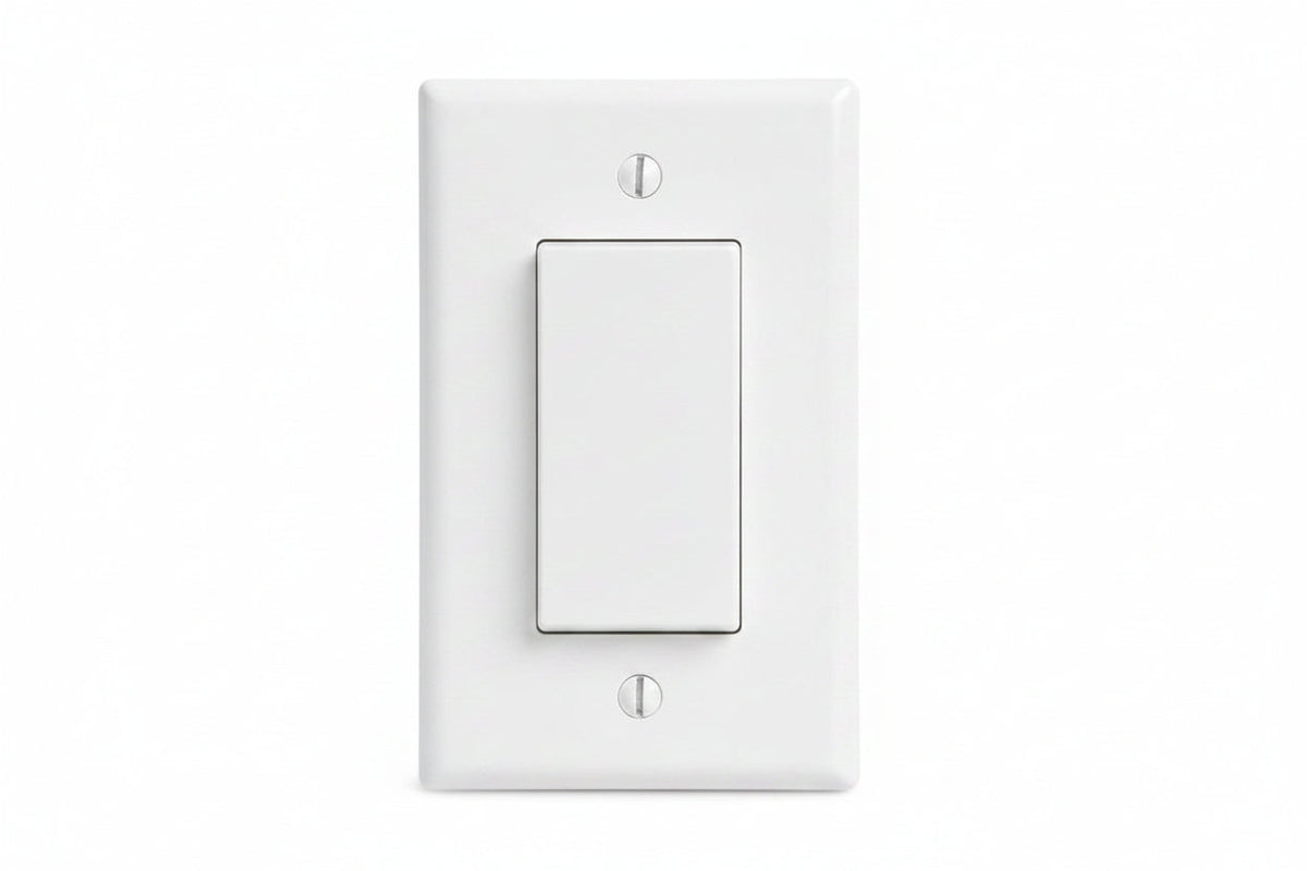 ICC IC107DFSWH Single-Gang Decorex Faceplate, One Insert Space, White