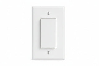 ICC IC107DFSWH Single-Gang Decorex Faceplate, One Insert Space, White