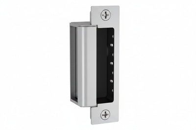 HES 1600-CS-630 1600 Series Electric Strike with 1LB Latchbolt and 1DB Deadbolt Faceplate Kits, Satin Stainless Steel