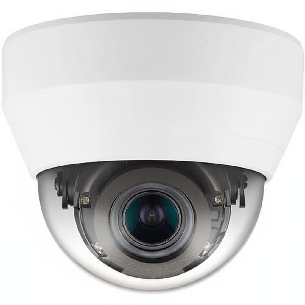 Hanwha QND-6082R1 Q-Series 2MP IR Indoor Dome, 3.2-10mm Lens, White