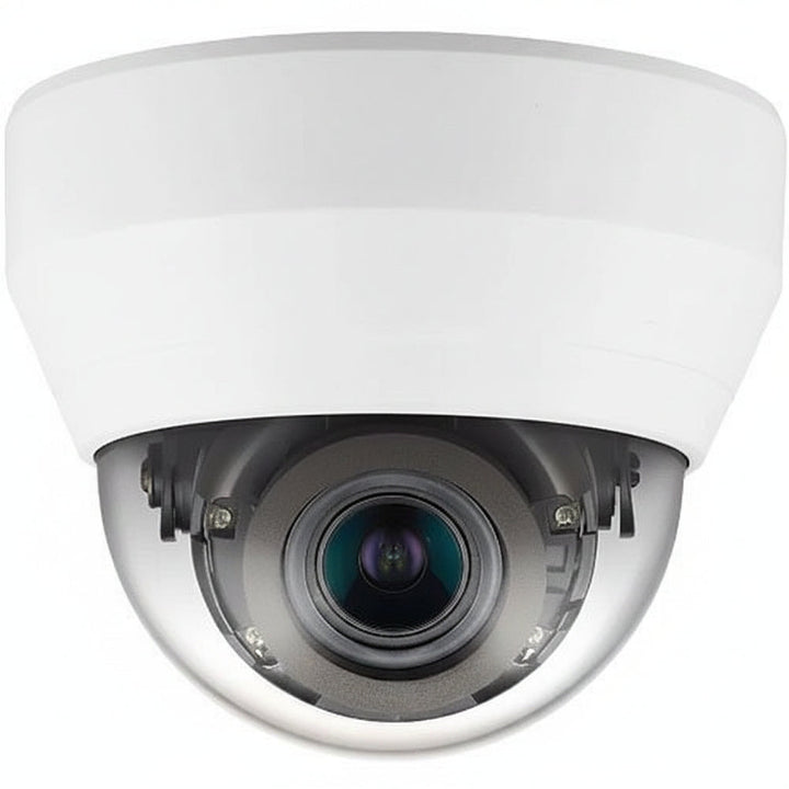 Hanwha QND-6082R1 Q-Series 2MP IR Indoor Dome, 3.2-10mm Lens, White