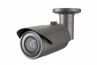 Hanwha QNO-6012R1 Q-Series 2MP IR Bullet Camera, 2.8mm Fixed Lens, Dark Gray