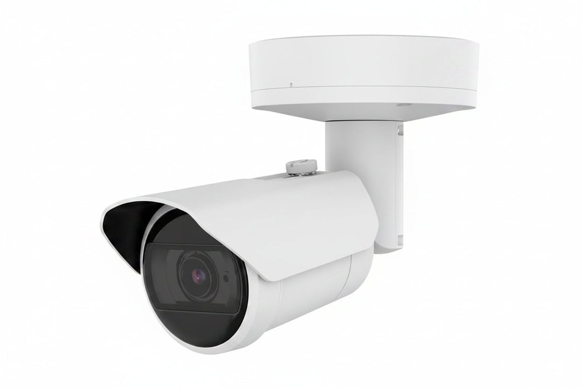 Hanwha XNO-A8084R 5MP WN9 AI IR Outdoor Vandal Bullet IP Camera, 2.8x Zoom, 3.3-9.3mm Motorized Varifocal Lens