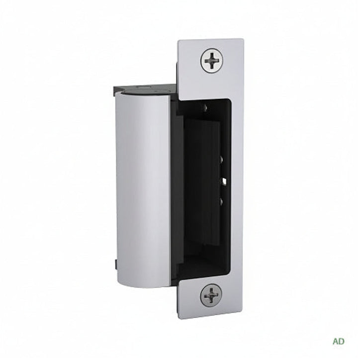 HES 1006CAS 1006 Series Complete Electric Strike for Deadbolt Locks, includes Faceplates (N, ND, NM), Satin Stainless Steel