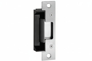 HES 5000-12/24D-501-630 Complete Pac Electric Strike with Faceplate for Cylindrical Locksets, 12/24VDC, Satin Stainless Steel