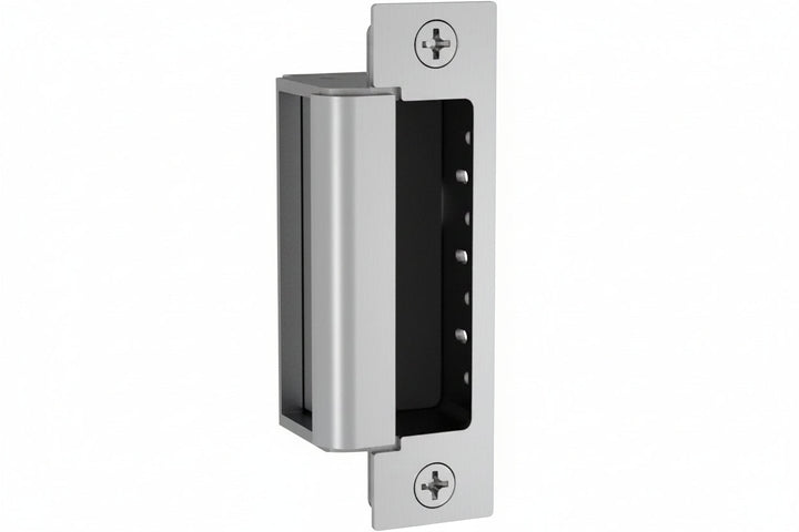 HES 1600-CDB-630 1600 Series Complete Electric Strike for Deadbolt Locks with 1DB Faceplate Kit, Satin Stainless Steel