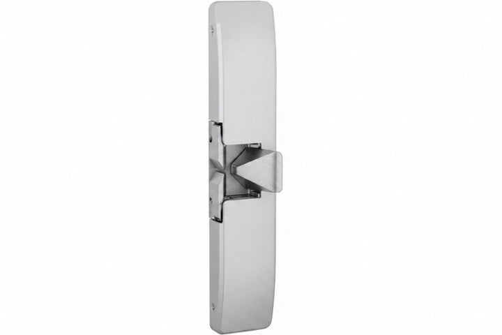 HES 9500-12/24D-630-LBM 9500 Series Surface Mounted Electric Strike with Latchbolt Monitor, Fire Rated, Satin Stainless Steel