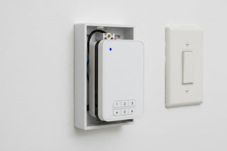 ICC IC250MBSWH Faceplate Mounting Box in Single Gang, White