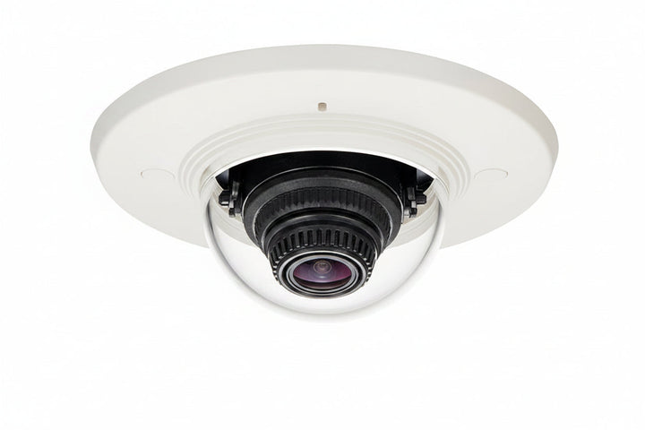 Hanwha XND-6011F X-Series 2MP Flush-Mount Indoor Dome Camera, 2.8mm Fixed Lens