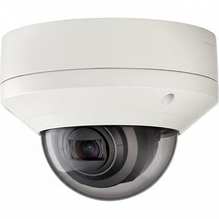 Hanwha XND-6081REV X-Series 2MP IR Indoor Vandal Dome Camera with PoE Extender 2.8-12mm Varifocal Lens, White