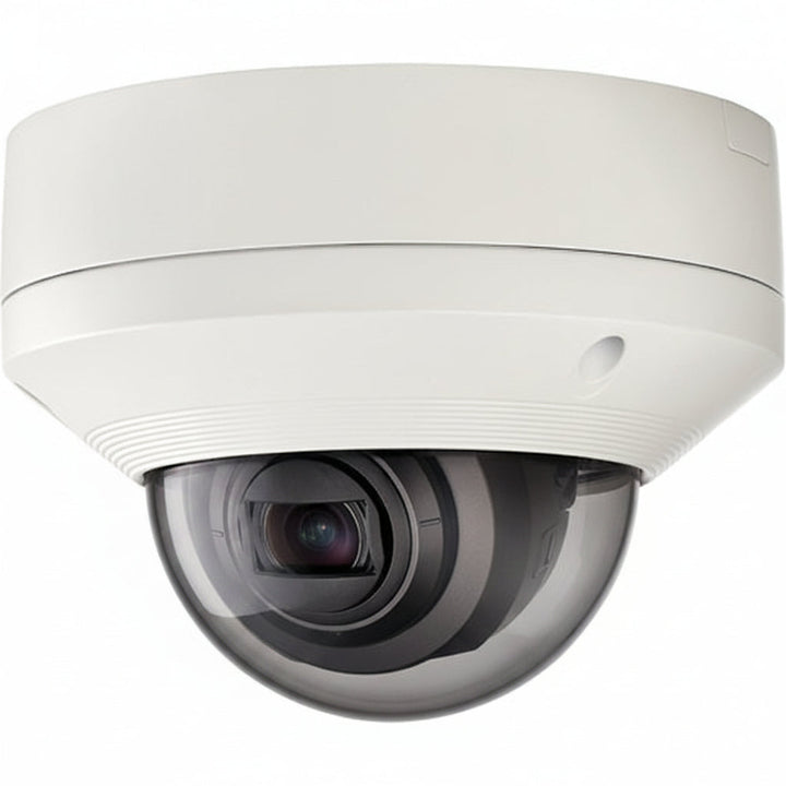 Hanwha XND-6081REV X-Series 2MP IR Indoor Vandal Dome Camera with PoE Extender 2.8-12mm Varifocal Lens, White
