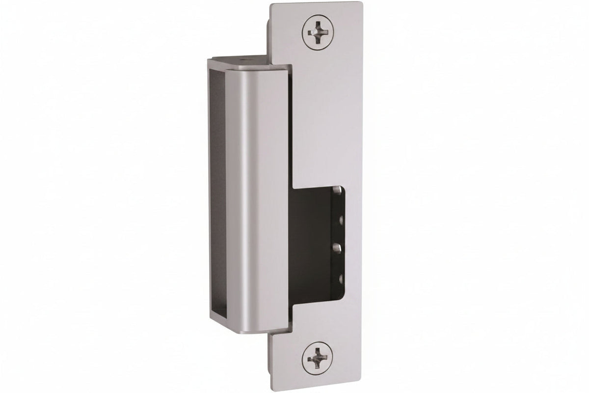HES 1500C-630-LMS 1500 Series Complete Pac Electric Strike with 1LB Faceplate Kit for Latchbolts, Lock Monitor and Strike Monitor, Satin Stainless Steel