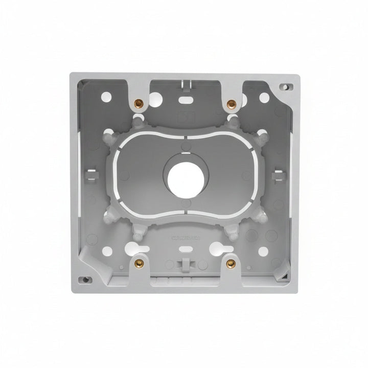 ICC ICACSMBDWH Double Gang Mounting Junction Box, White