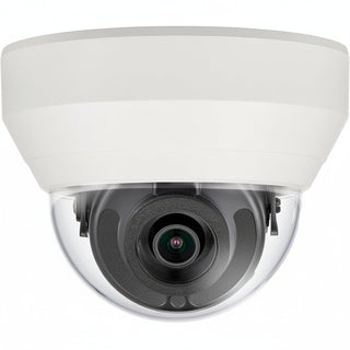 Hanwha HCD-6010 HD+ Series 2MP Analog HD Dome Camera, 2.8mm Fixed Lens, Ivory