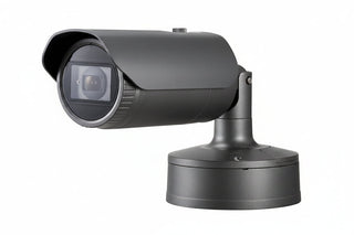 Hanwha XNO-6080R X-Series 2MP IR Bullet Camera, 2.8-12mm Varifocal Lens, Gray