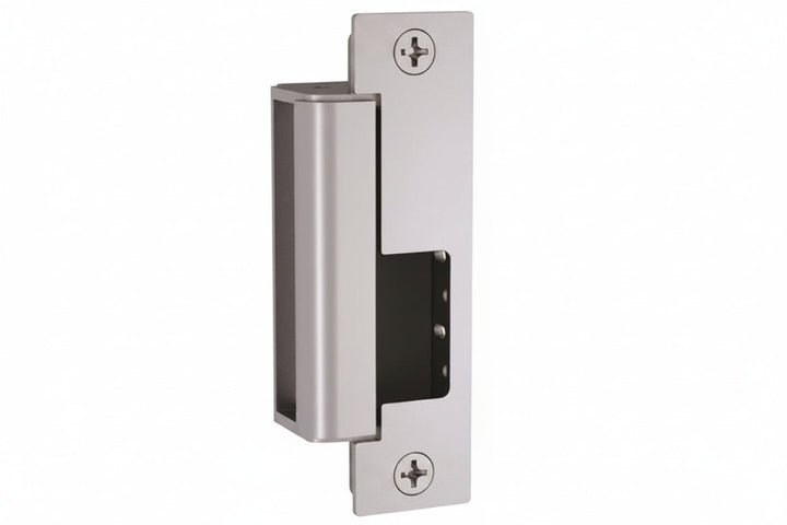 HES 1500C-630-LM 1500 Series Complete Pac Electric Strike with 1LB Faceplate Kit for Latchbolts, Lock Monitor, Satin Stainless Steel