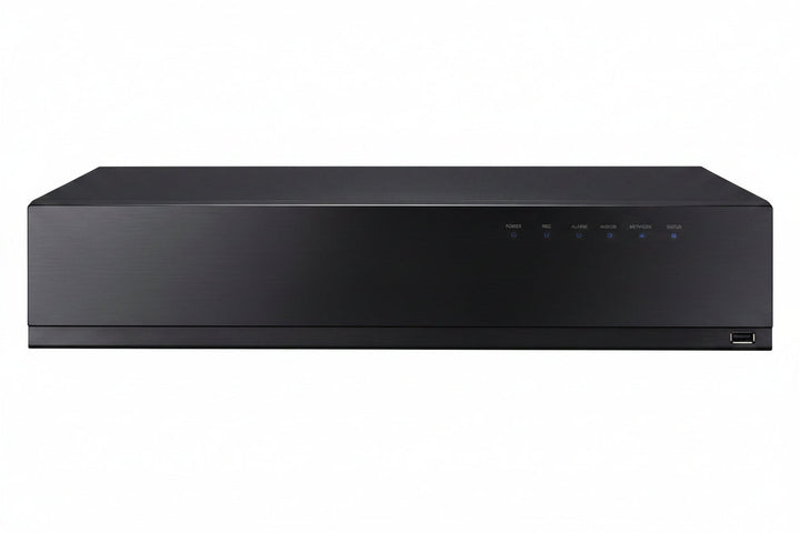 Hanwha HRX-1635 8MP 16-Channel 5-in-1 Pentabrid DVR, 128 Mbps, 4TB HDD