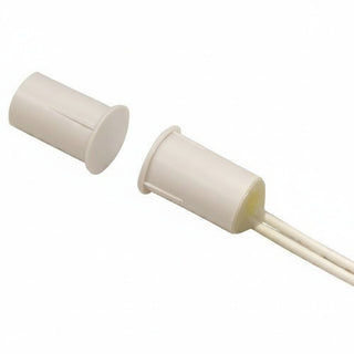 GRI 20RS-12XWG-W 20RS Series 3/8" Short Press Fit Recessed Switch Set, 1" Extra Wide Gap, 10W, 200VDC, 0.50 Amp, Closed, N/O, A, White