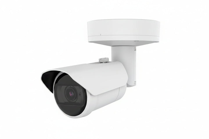 Hanwha XNO-A9084R 8MP AI IR Bullet IP Camera, 2.1x Zoom, 4.4-9.3mm Motorized Varifocal Lens
