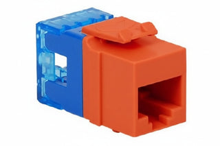 ICC IC1078F5OR CAT5e RJ45 Keystone Jack for HD Style, Orange