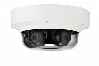 Hanwha PNM-8082VT P-Series 2MP 3-Channel Multi-Directional Camera, 3-6mm Varifocal Lenses, White
