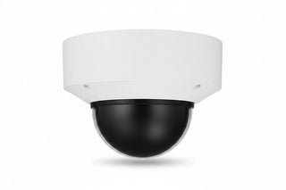 Hanwha XNV-C9083R Series Peripheral 4K Outdoor IR Vandal Dome IP Camera, 4.4 9.3mm Lens, White