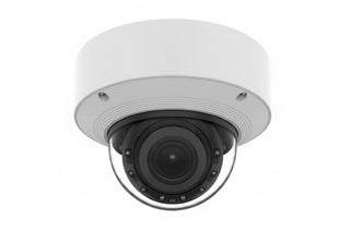Hanwha XND-A9084RV 8MP WN9 AI Indoor Dome IP Camera, 131.2' (40m) IR Range, 2.1x Zoom Ratio, 4.4-9.3mm Motorized Varifocal Lens