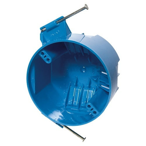 Carlon B520A-UPC 20" CU Ceiling Box with Nails, Blue