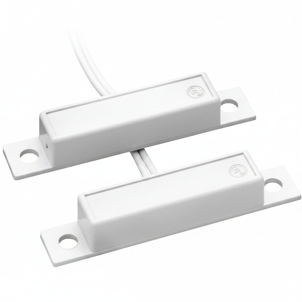 Honeywell Home 949WH Surface Mount Magnetic Contact with Leads, White
