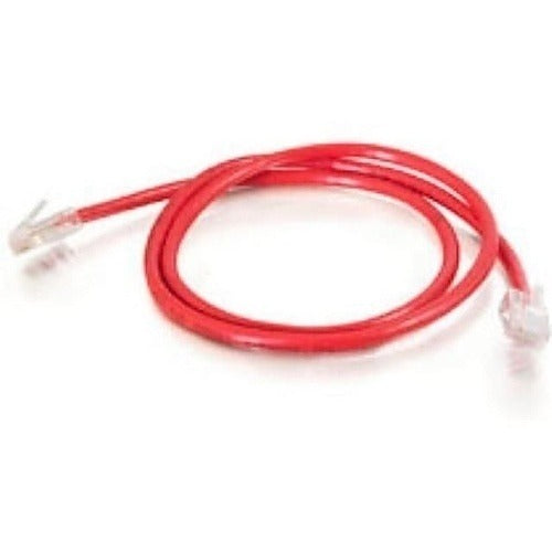 10ft CAT5e Patch Cable Red No-Boot Network Cord RJ45 560-130-010RP