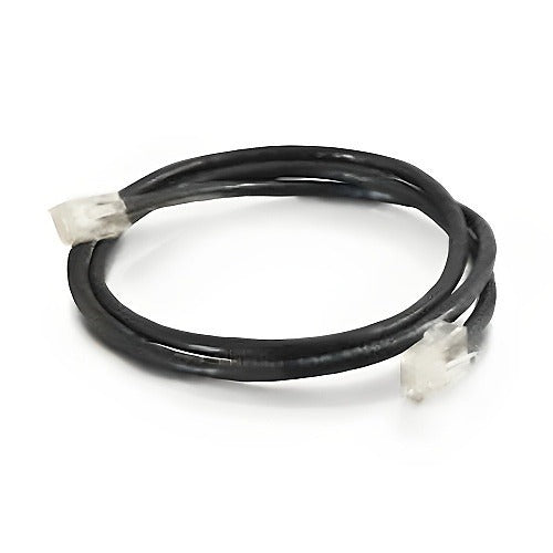 Quiktron 560-135-014 CAT5e Patch Cable, Black 014' No-Boot Patch Cord