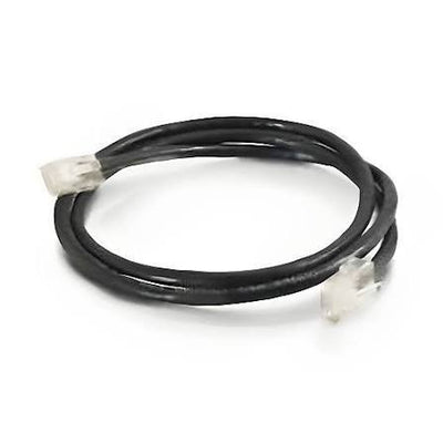 Quiktron 560-135-025RP Q-Series CAT5e 24/4 Pair, Non-Booted Patch Cable, 25', Black