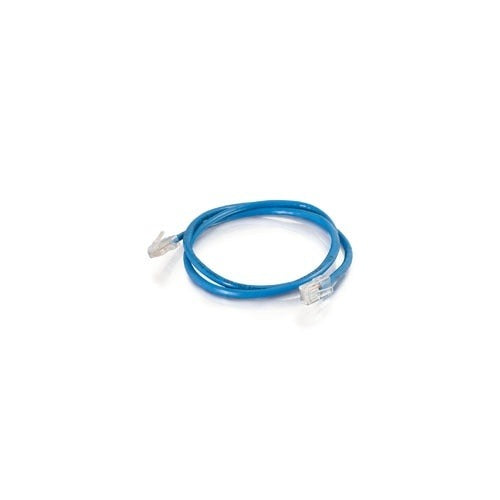 Quiktron 566-110-010 Q-Series CAT6 Patch Cable, Non-Booted, 10' (3m), Blue