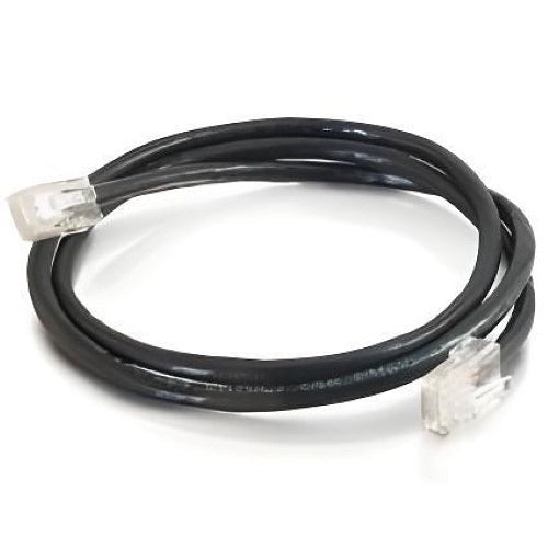 Quiktron 566-135-002 NO-BOOT Patch Cable, 6', Black