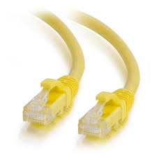 Quiktron 570-115-003RP Q-Series CAT5(e) Booted Patch Cable, 3', Yellow