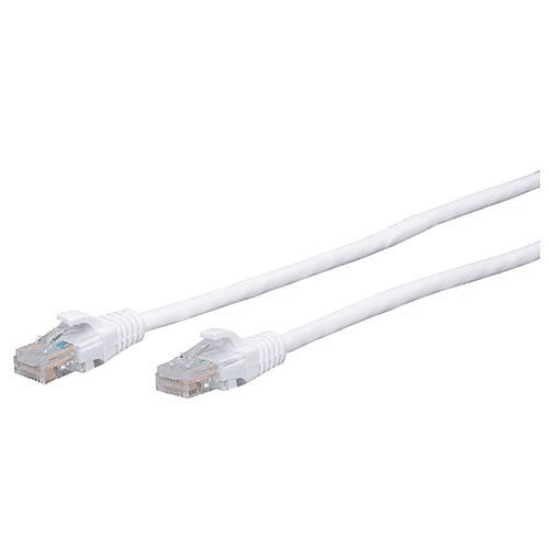 5' CAT5e Patch Cable Snagless RJ45 Network Cord 570-125-005, White