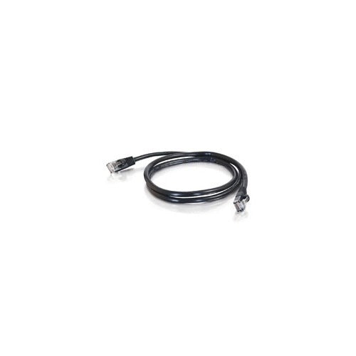 Quiktron 570-135-002 CAT5e Patch Cable, 2' Snagless C5E CM, Black