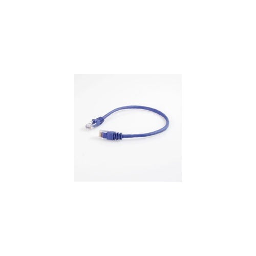 Quiktron 570-145-001 Q-Series CAT5e Patch Cable, Booted, 1', Purple