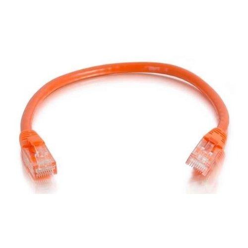 Quiktron 576-140-6IN Value Series Snagless CAT6 Cable, Orange