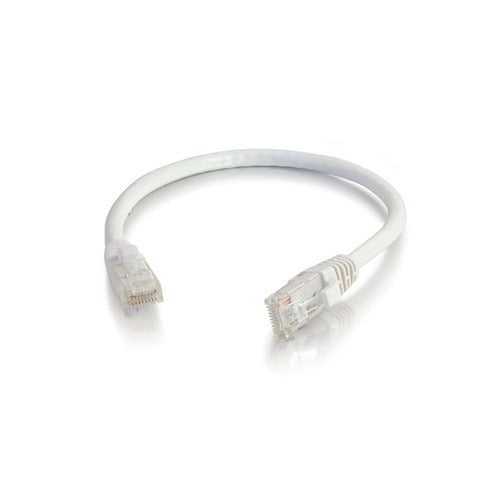 Quiktron 576-A25-012 Q-Series CAT6A Snagless UTP Ethernet Network Patch Cable, CMR, 12', White